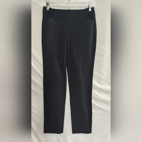 WHBM Black Slim Leg Sz 00R - Picture 2 of 10